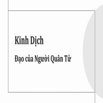 1. Tổng quan về Kinh Dịch