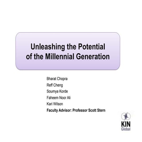 Unleashing the Power of the Millennial Generation