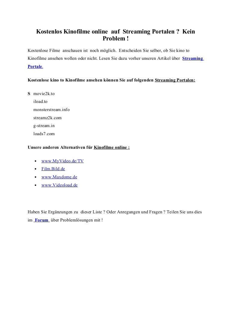 Streaming Portale Liste Streaming Portale Liste
