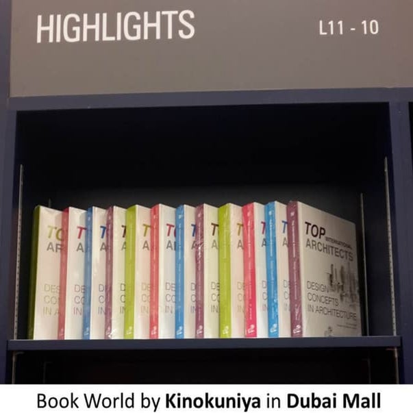 Book "Design Concepts in Architecture" at Kinokuniya in Dubai Mall | PDF