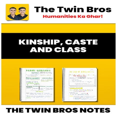 Kinship Caste and Class Notes by The Twin Bros.pdf