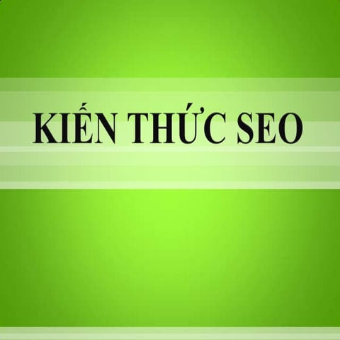 Kiến thức seo