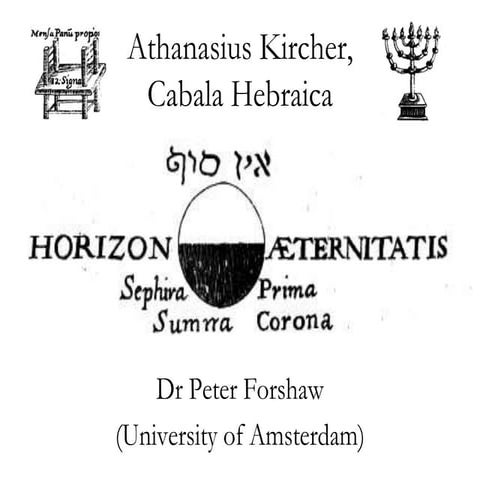 Athanasius Kircher and Cabala