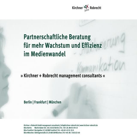Kirchner + Robrecht Unternehmensprofil