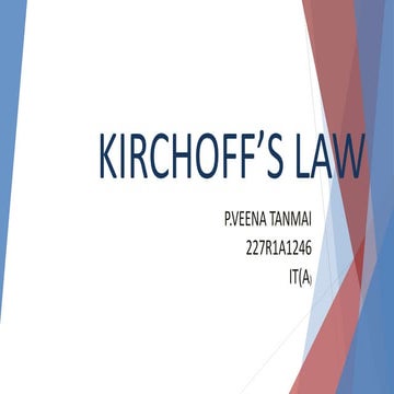 KIRCHOFF’S LAW.pptx