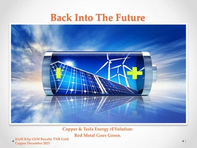 Kirill Klip GEM Royalty TNR Gold Copper Presentation