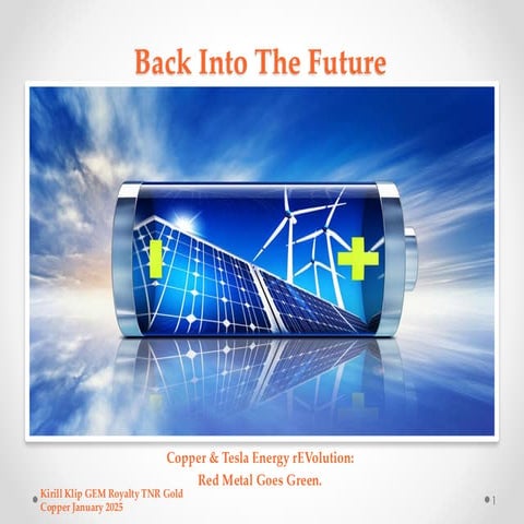 Kirill Klip GEM Royalty TNR Gold Copper Presentation