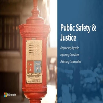 EENA 2021 - Improving public safety with smart cities and Internet of Things ...