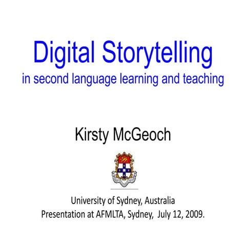 Digital Storytelling