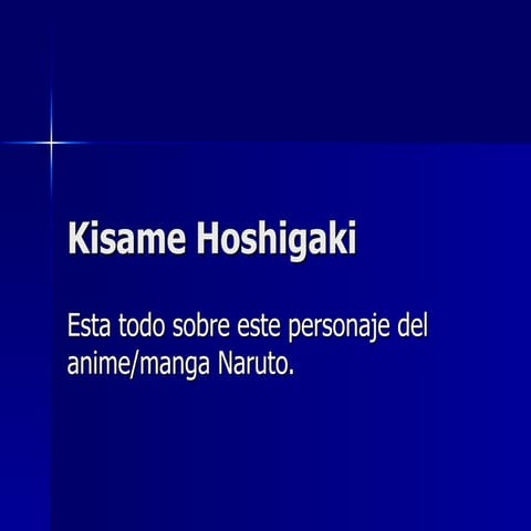 Kisame Hoshigaki