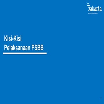 Perbandingan PSBB DKI Jakarta
