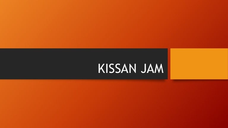 Kissan jam