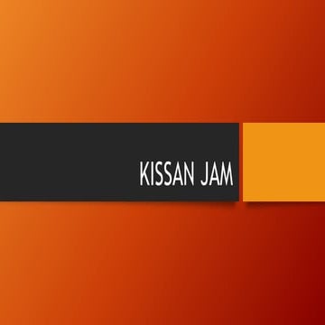 Kissan jam