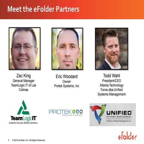 eFolder Partner Panel: Kiss Consumer-Grade File Sync Goodbye