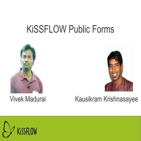 Kissflow public forms