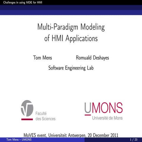 HMI Modelling using State Machines | PDF