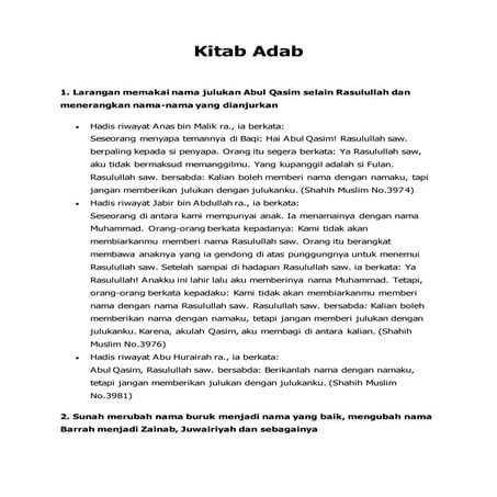 Kitab adab