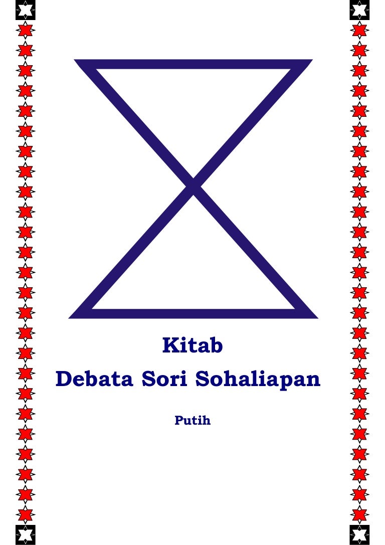 Kitab Debata Sori Sohaliapan