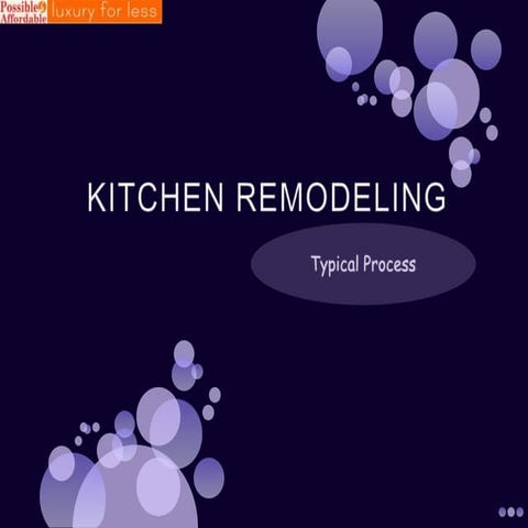 K I T C H E N  R E M O D E L I N G