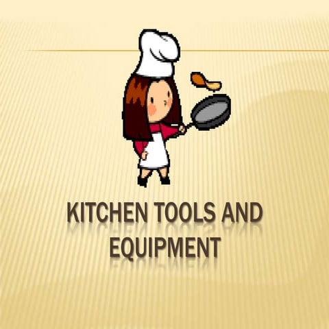 Kitchen  Tools And  Equipment