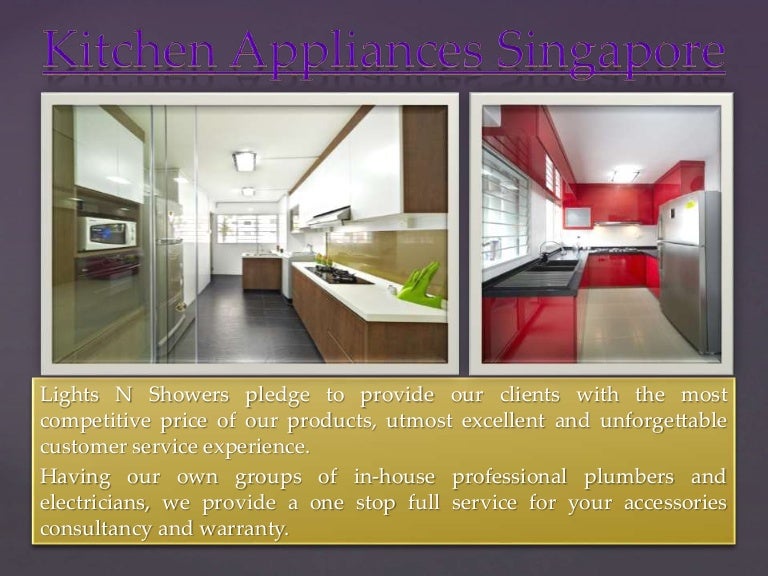 Kitchen Appliances Singapore