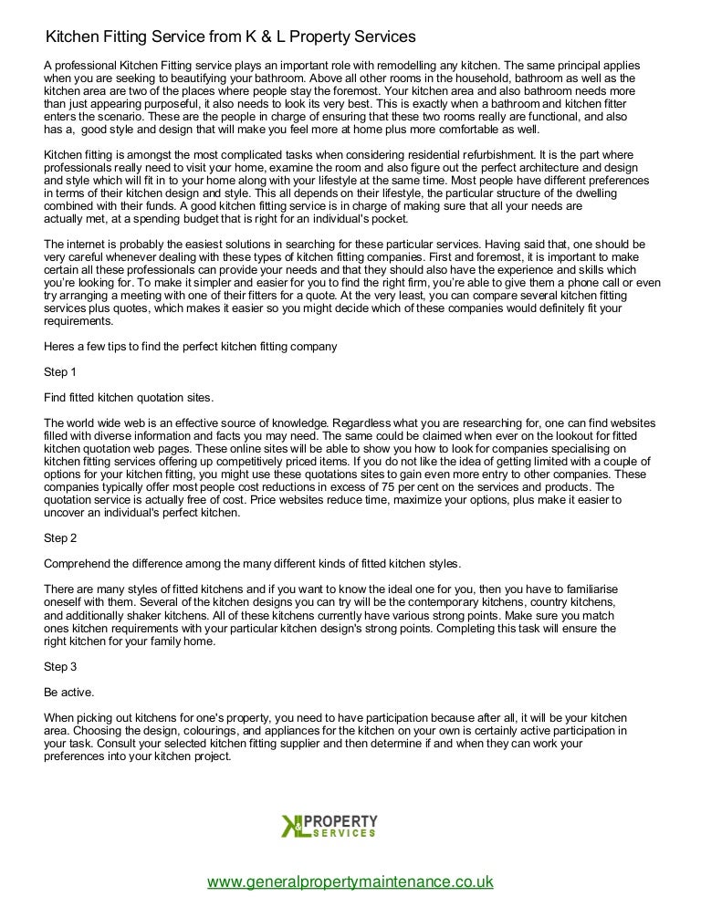 Kitchen fitting tips from a professional