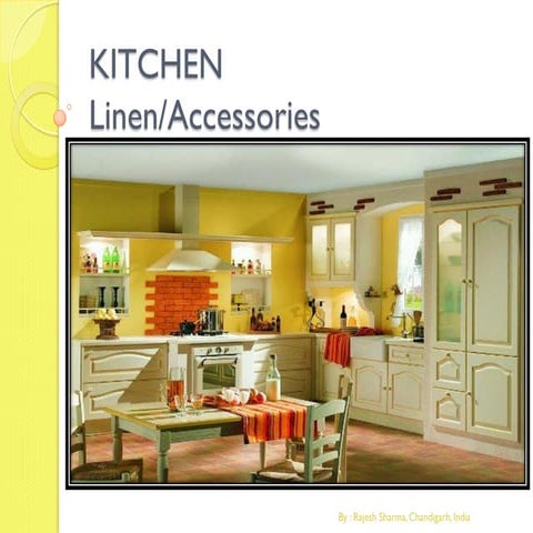 Kitchen linen