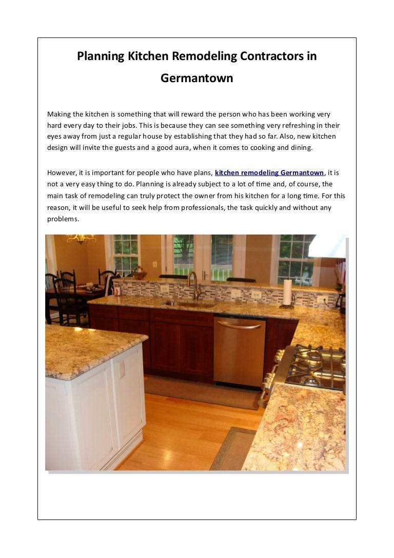 Hire The Best Services Of Kitchen Remodeling Contractors In Maryland