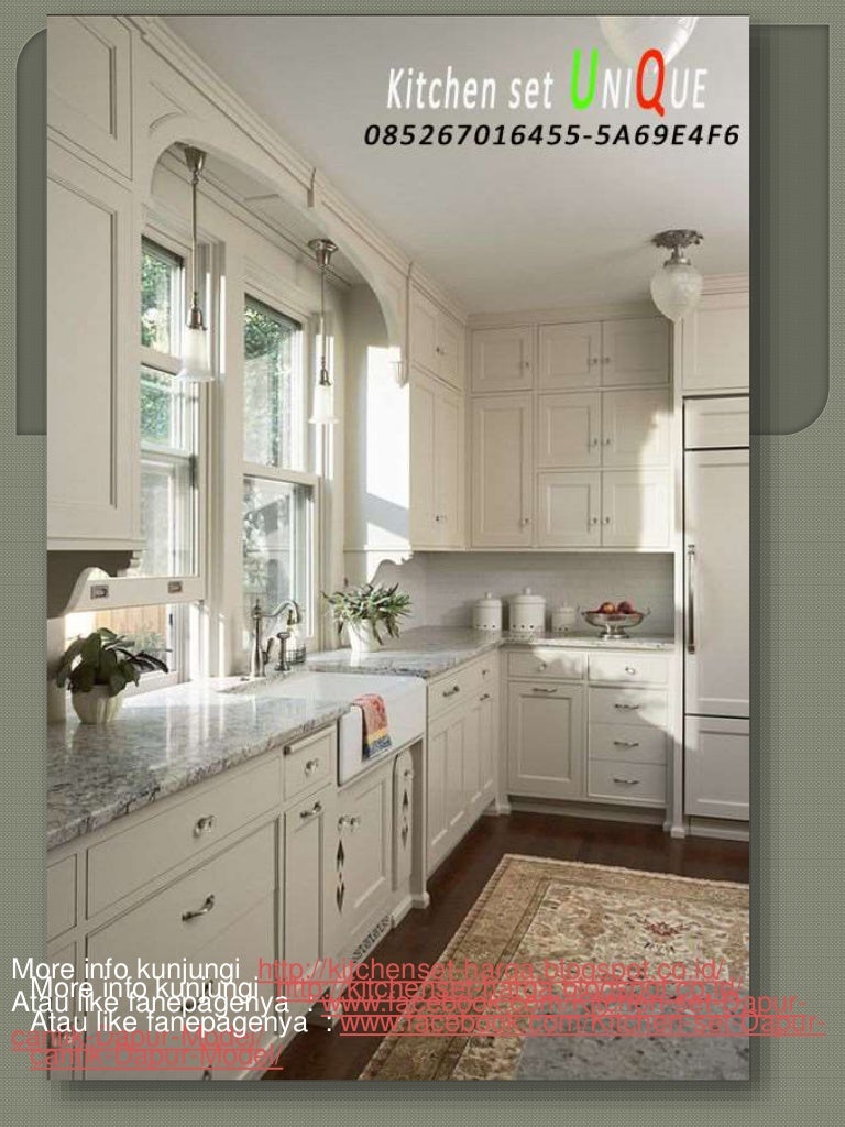 Kitchen Set Minimalis Bentuk L Daftar Harga Kitchen Set Di Malang K