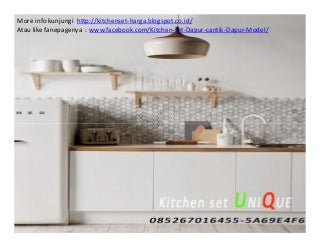 desain dapur minimalis