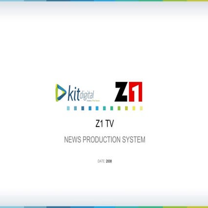 news TV installation project - Z1, Prague, Czech Republic | PPT