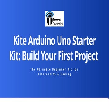 Buy Kite Arduino Uno Starter Kit Online in India | PPTX