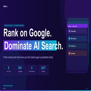 Kitful.ai: All-in-One Free SEO Toolkit for Effortless Content Creation ...