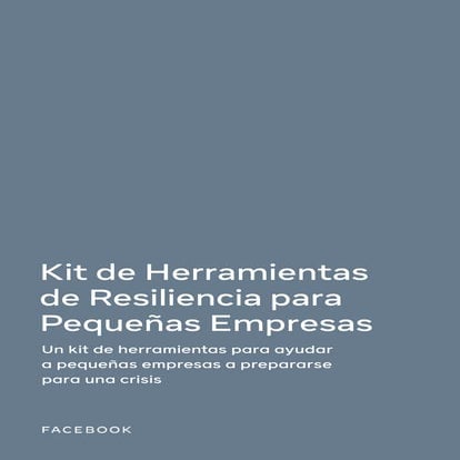 Kit herramientas para pymes de Facebook
