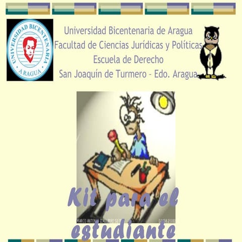 Kit para el estudiante