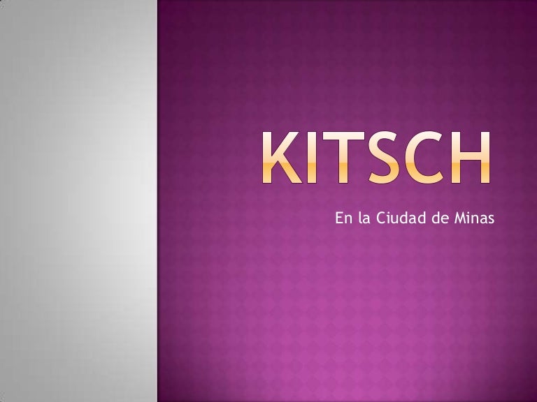 Kitsch
