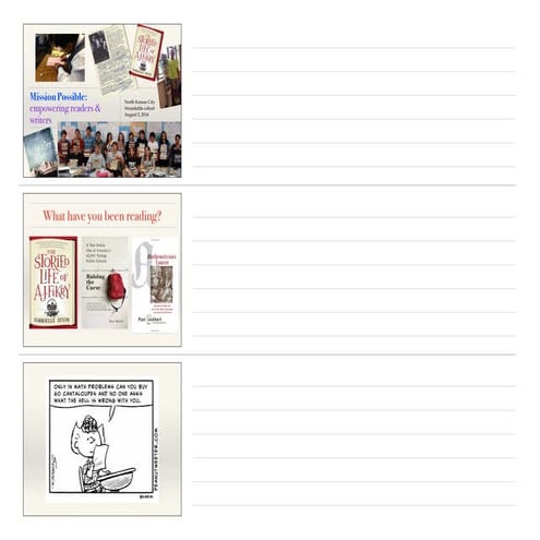 Mission Possible: Empowering Readers & Writers