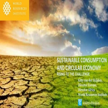Kitty van der Heijden World Circular Economy Forum 2017 Helsinki Finland