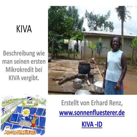 Kiva - Wie vergebe ich meinen ersten Mikrokredit!