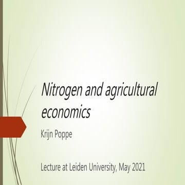 KJ Poppe stikstofcollege leiden uni