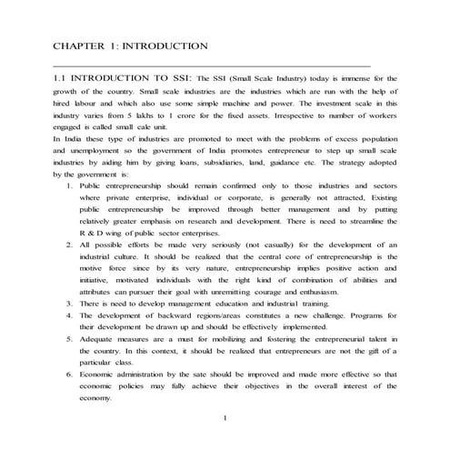 plastic bottle small scale industry