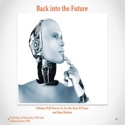 Kirill Klip GEM Royalty TNR Gold Lithium Presentation