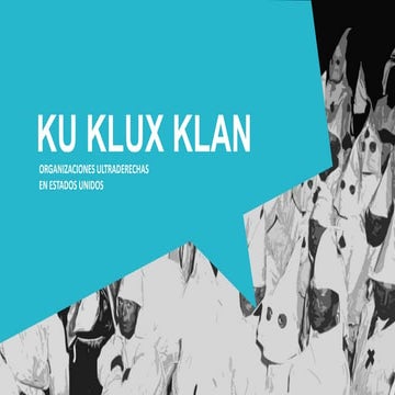 Y KKK? (Ku Klux Klan)