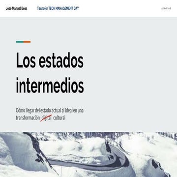 Los estados intermedios