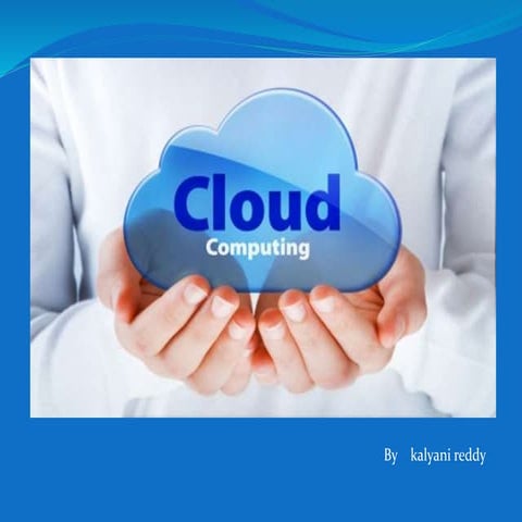 CLOUD COMPUTING ppt