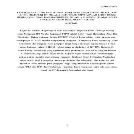 Contoh Proposal KK Sejarah: Tokoh | DOCX