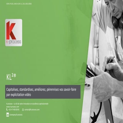 Présentation de notre solution KL² d'analyse et pérennisation de savoir ...
