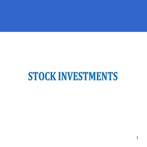 Stock Investments by Arthik Davianti