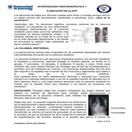 Ejercicios De Klapp
