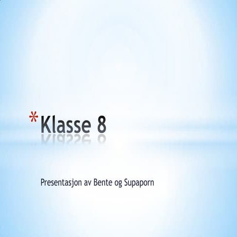 Klasse 8 gruppe 2